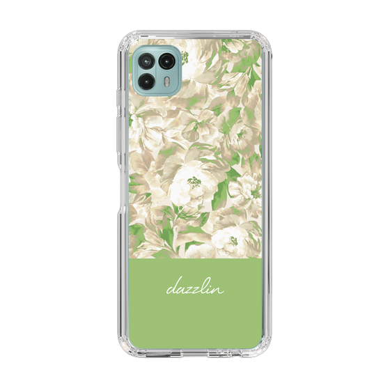 Slim Protection Case［ dazzlin - PaintFlower - Green ］
