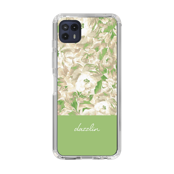 Slim Protection Case［ dazzlin - PaintFlower - Green ］