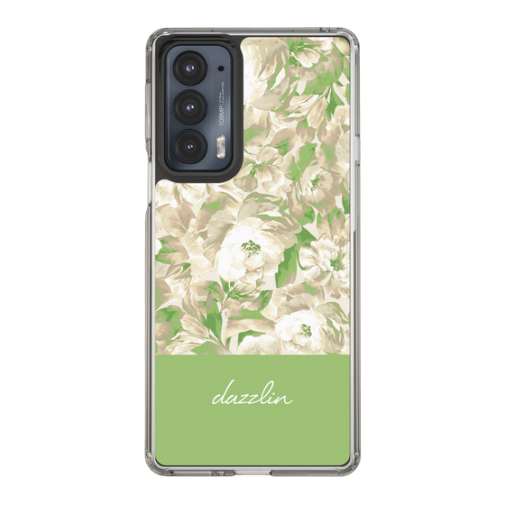 Slim Protection Case［ dazzlin - PaintFlower - Green ］