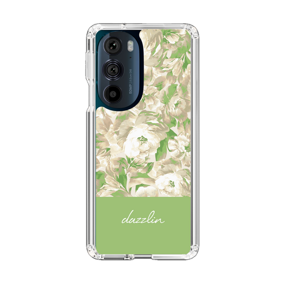 Slim Protection Case［ dazzlin - PaintFlower - Green ］