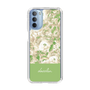 Slim Protection Case［ dazzlin - PaintFlower - Green ］