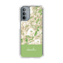Slim Protection Case［ dazzlin - PaintFlower - Green ］