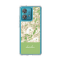 Slim Protection Case［ dazzlin - PaintFlower - Green ］