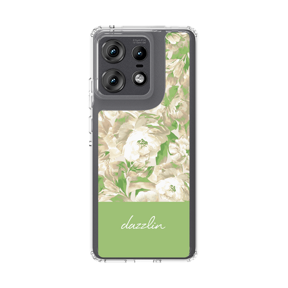Slim Protection Case［ dazzlin - PaintFlower - Green ］