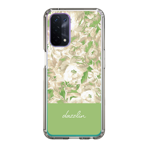 Slim Protection Case［ dazzlin - PaintFlower - Green ］