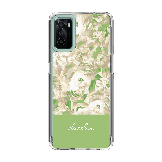 Slim Protection Case［ dazzlin - PaintFlower - Green ］
