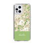 Slim Protection Case［ dazzlin - PaintFlower - Green ］