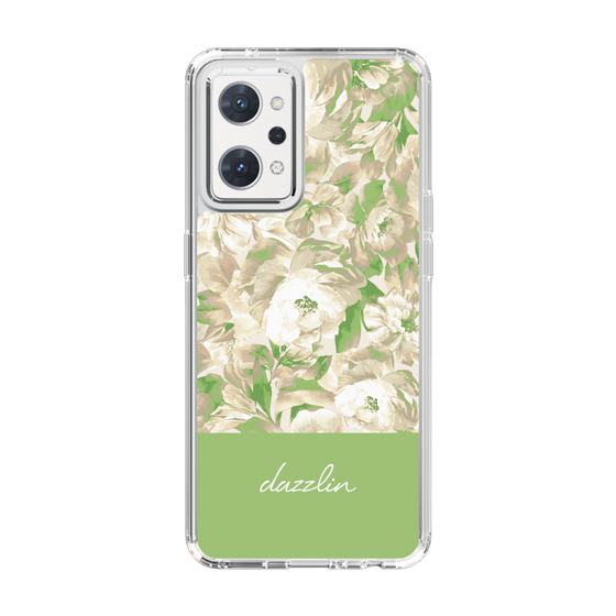 Slim Protection Case［ dazzlin - PaintFlower - Green ］
