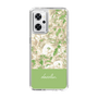 Slim Protection Case［ dazzlin - PaintFlower - Green ］