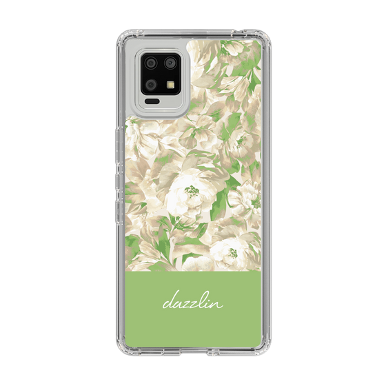 Slim Protection Case［ dazzlin - PaintFlower - Green ］