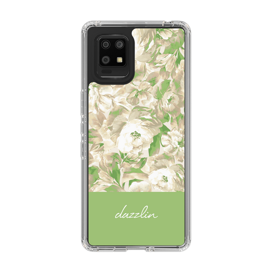Slim Protection Case［ dazzlin - PaintFlower - Green ］