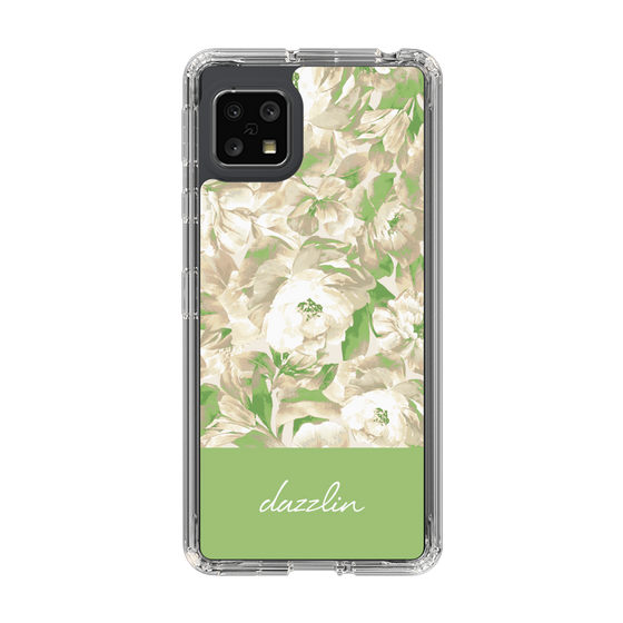 Slim Protection Case［ dazzlin - PaintFlower - Green ］