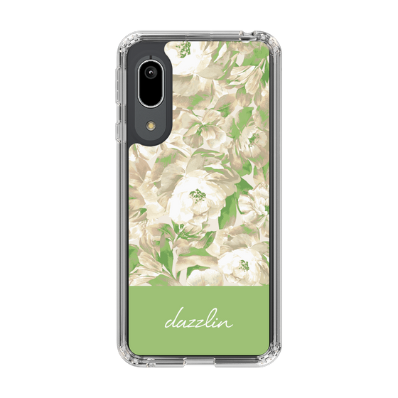 Slim Protection Case［ dazzlin - PaintFlower - Green ］