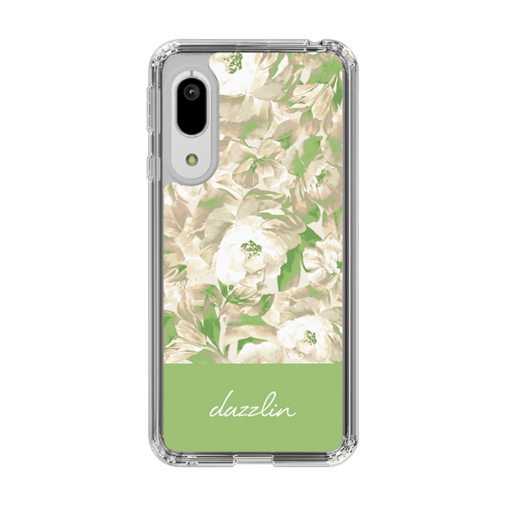 Slim Protection Case［ dazzlin - PaintFlower - Green ］