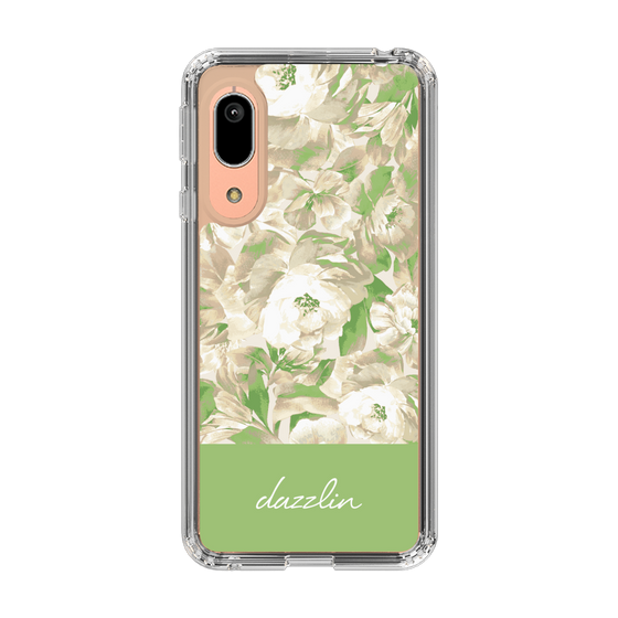Slim Protection Case［ dazzlin - PaintFlower - Green ］