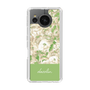 Slim Protection Case［ dazzlin - PaintFlower - Green ］