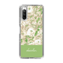 Slim Protection Case［ dazzlin - PaintFlower - Green ］