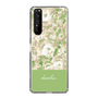 Slim Protection Case［ dazzlin - PaintFlower - Green ］