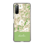 Slim Protection Case［ dazzlin - PaintFlower - Green ］