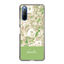 Slim Protection Case［ dazzlin - PaintFlower - Green ］