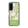 Slim Protection Case［ dazzlin - PaintFlower - Green ］