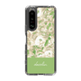 Slim Protection Case［ dazzlin - PaintFlower - Green ］
