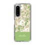 Slim Protection Case［ dazzlin - PaintFlower - Green ］