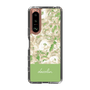 Slim Protection Case［ dazzlin - PaintFlower - Green ］