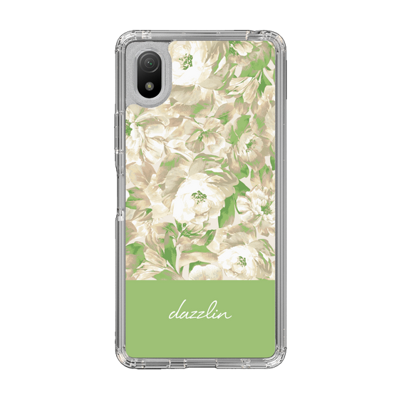 Slim Protection Case［ dazzlin - PaintFlower - Green ］