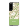 Slim Protection Case［ dazzlin - PaintFlower - Green ］