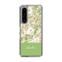 Slim Protection Case［ dazzlin - PaintFlower - Green ］