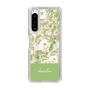 Slim Protection Case［ dazzlin - PaintFlower - Green ］
