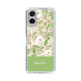 Slim Protection Case［ dazzlin - PaintFlower - Green ］