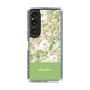 Slim Protection Case［ dazzlin - PaintFlower - Green ］