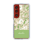 Slim Protection Case［ dazzlin - PaintFlower - Green ］