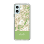 Slim Protection Case［ dazzlin - PaintFlower - Green ］