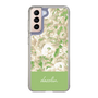 Slim Protection Case［ dazzlin - PaintFlower - Green ］