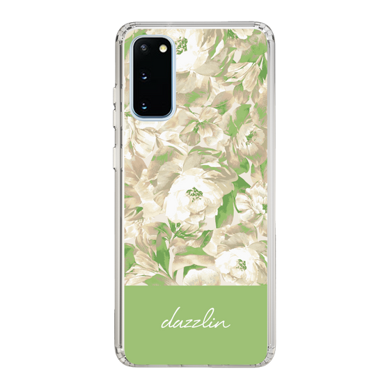 Slim Protection Case［ dazzlin - PaintFlower - Green ］