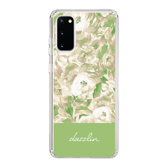 Slim Protection Case［ dazzlin - PaintFlower - Green ］