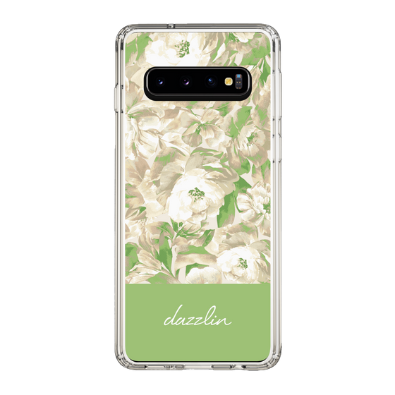 Slim Protection Case［ dazzlin - PaintFlower - Green ］