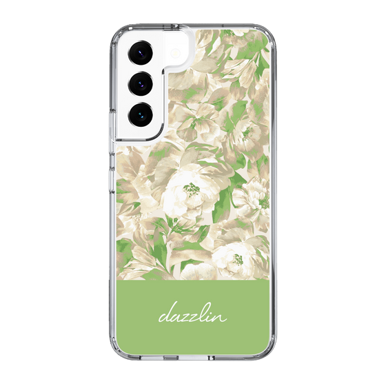 Slim Protection Case［ dazzlin - PaintFlower - Green ］