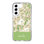 Slim Protection Case［ dazzlin - PaintFlower - Green ］