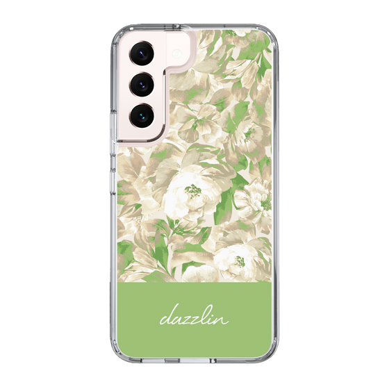 Slim Protection Case［ dazzlin - PaintFlower - Green ］