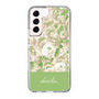 Slim Protection Case［ dazzlin - PaintFlower - Green ］