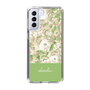 Slim Protection Case［ dazzlin - PaintFlower - Green ］