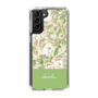Slim Protection Case［ dazzlin - PaintFlower - Green ］