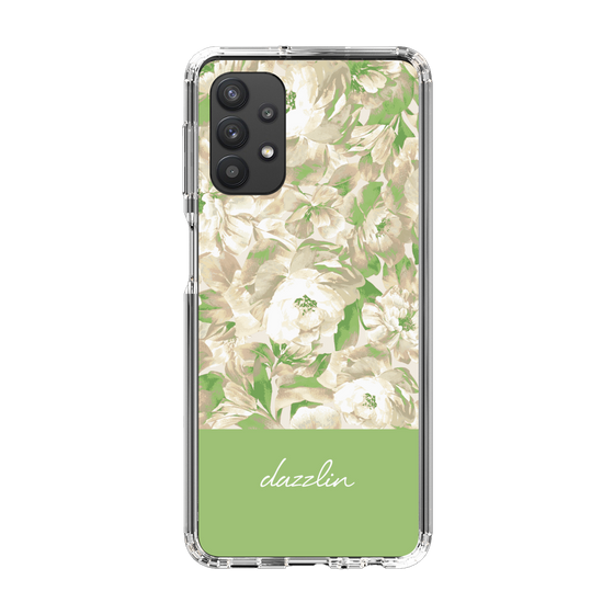 Slim Protection Case［ dazzlin - PaintFlower - Green ］