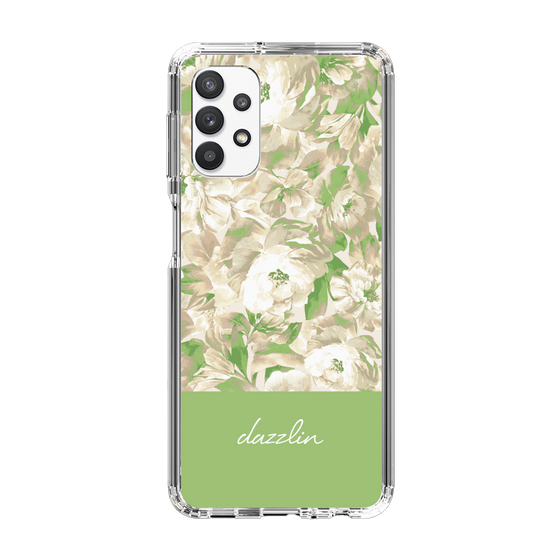 Slim Protection Case［ dazzlin - PaintFlower - Green ］