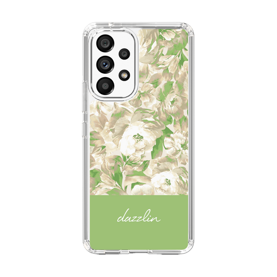 Slim Protection Case［ dazzlin - PaintFlower - Green ］