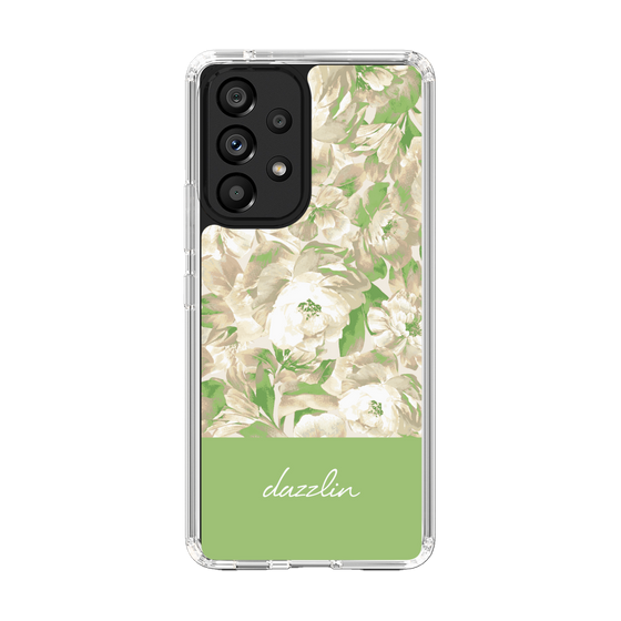 Slim Protection Case［ dazzlin - PaintFlower - Green ］